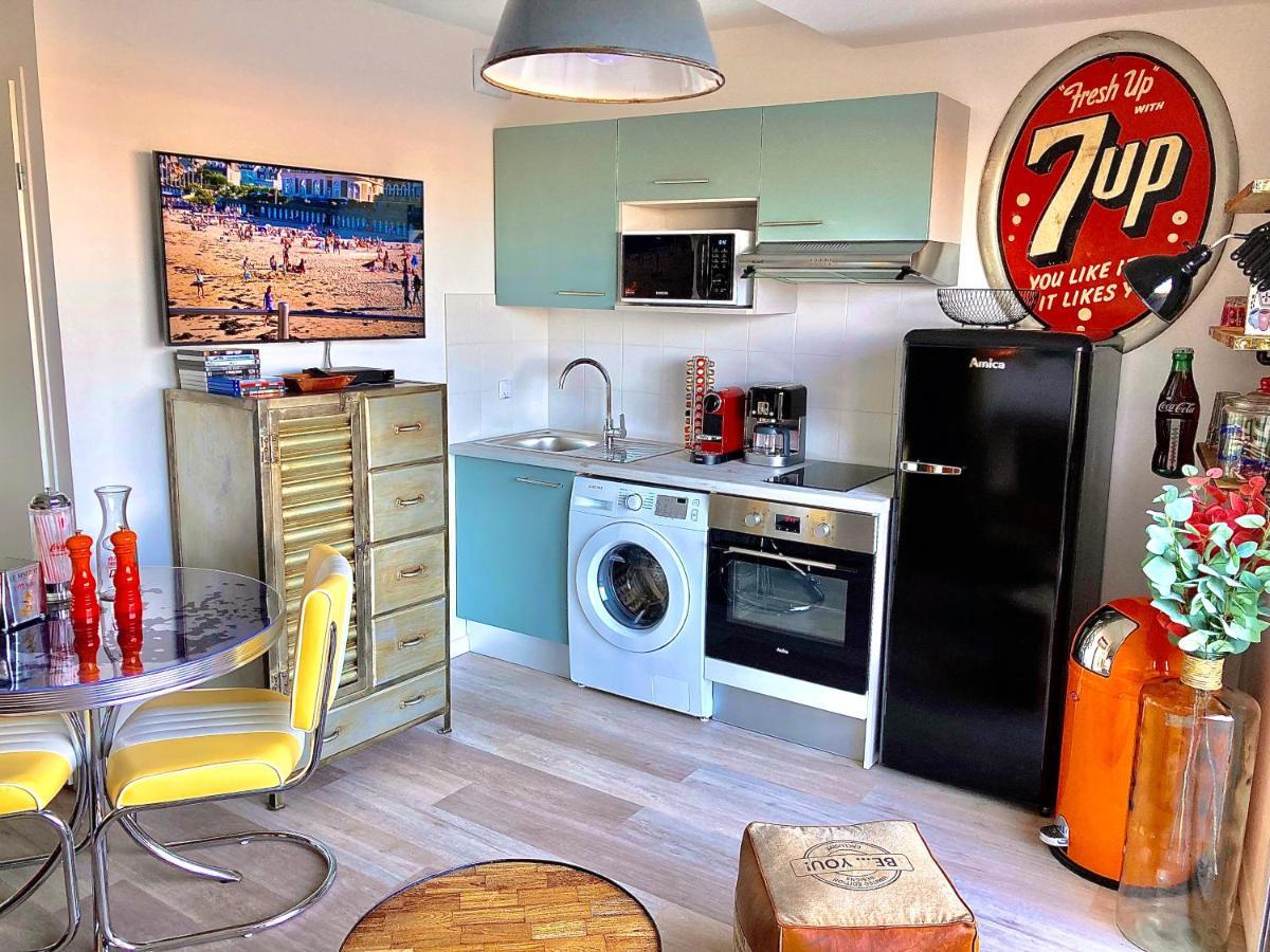 Studio Neuf,Vintage,Terrasse,Wifi ,Excellence Face Mer Saint-Hilaire-de-Riez Kültér fotó